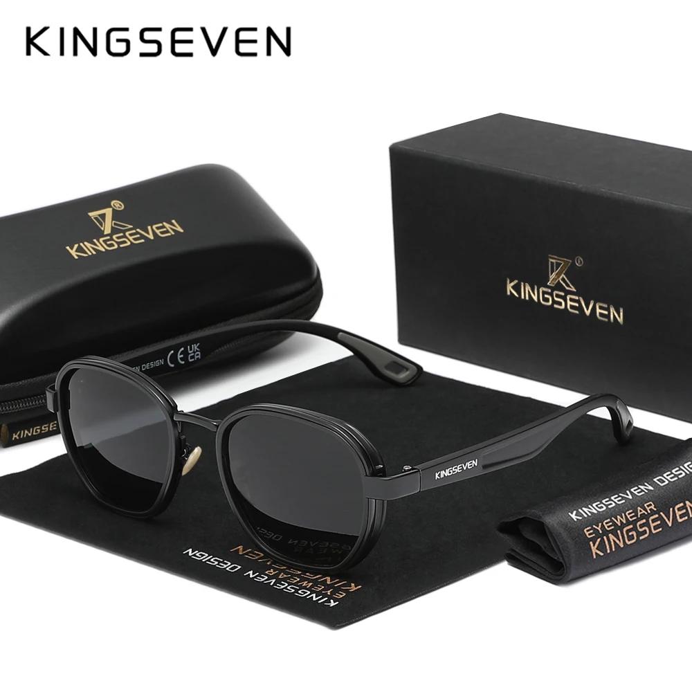 KINGSEVEN Pilnīgi jaunas oriģinālas saulesbrilles Vīriešu