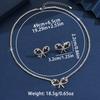 Necklace Fairy Clavicle Chain Female Eleganteasiest for Match Pendant Niche Design Bows Neck Chain Suit