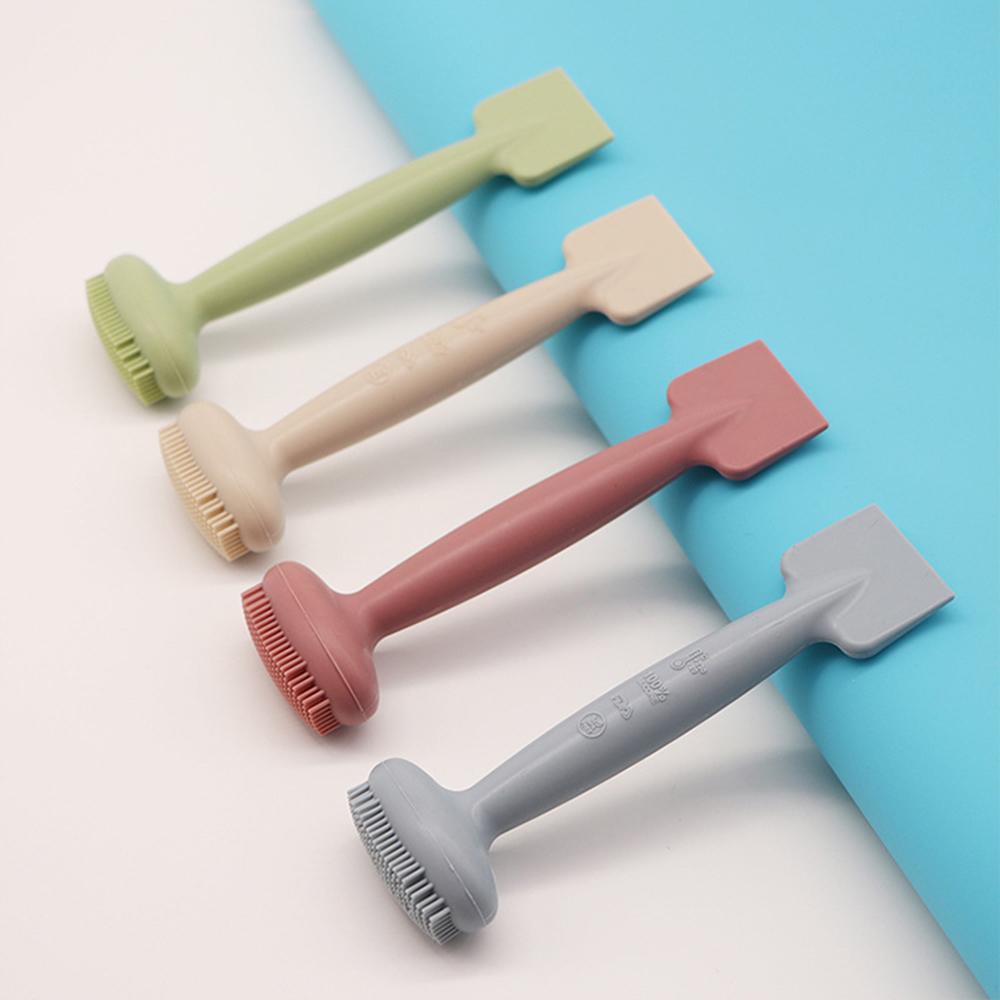 Double Head Mask Brush, Silicone Material Can Be Reused, Facial Smearing Tool, Suitable For Facial Mask, Emulsion, Mud Film