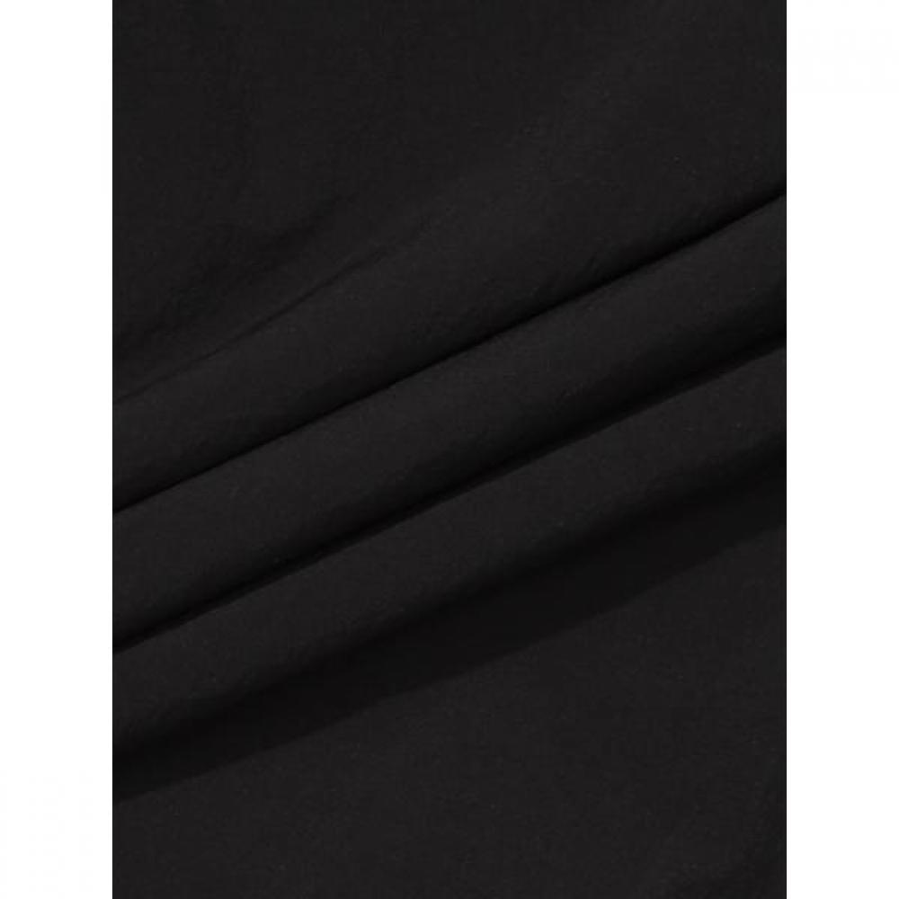 BBC EARTH Women S Anorak Half Sleeve Sailor Collar  Black 