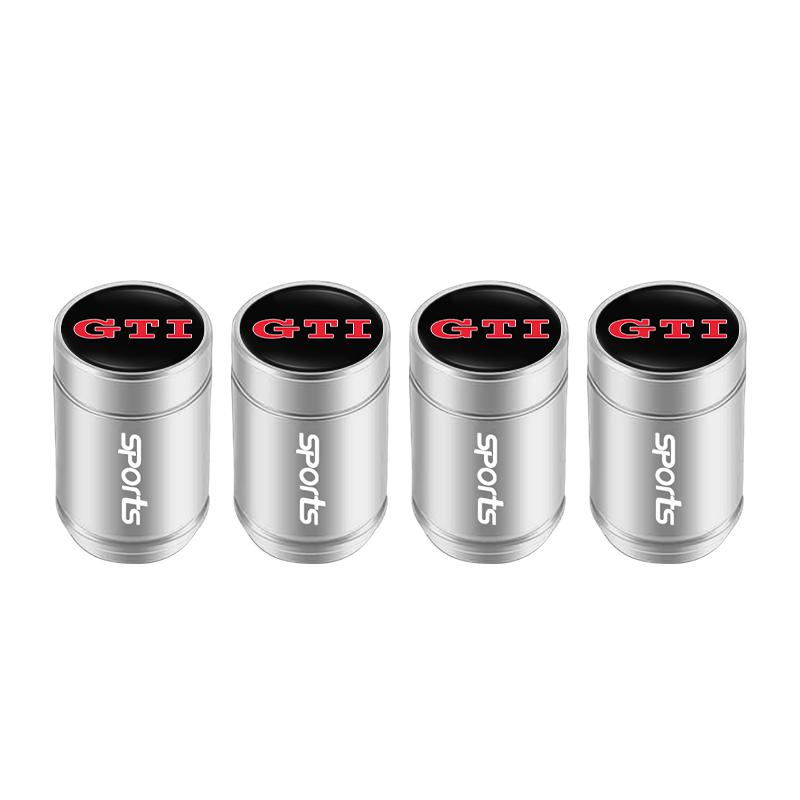 VEMZG1 Car Tire Wheel Valve Caps Cover Suede Car Key Chain Ring Keychain For VW R GTI Polo Golf Passat Tiguan Arteon Touareg ID.3 Jetta