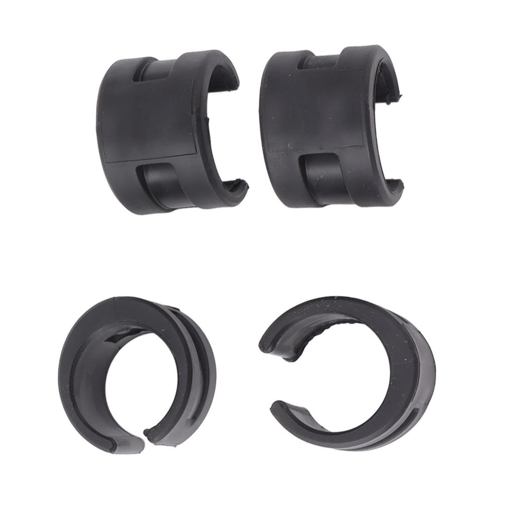 4Pcs Bike Chainstay Protector Bicycle Frame Protector Guard Pad Collision Rubber Protection Ring