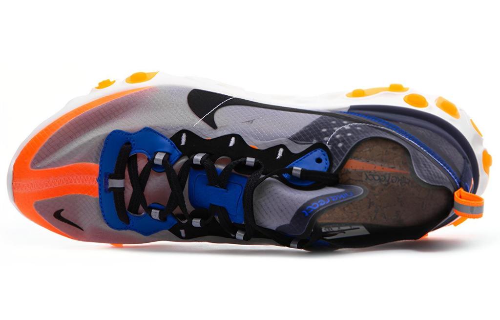 Nike React Element 87 Thunder Blue/Total Orange AQ1090-004