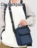 Men's Trendy Multi-Layer Crossbody Bag - Versatile Casual Vertical Shoulder Sports Backpack