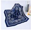Luxury  Silk Square Paisley Scarf Women Satin Neck Hair Tie Band Soft Bandana Neckerchife  Hijab Head Female Foulard