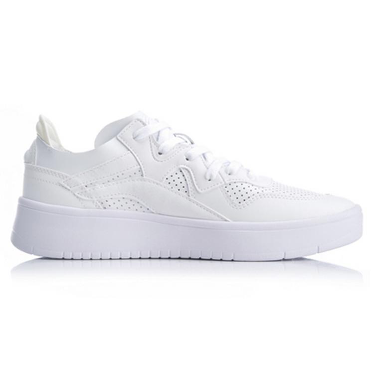 Li Ning Wave Low Top Skateboard Shoes Men's White AGCQ091-1