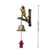 Firefighter Tribute Decorative Doorbell, Resin Wall Hanging Ornament, Indoor And Outdoor Universal Home Decoration, Memorial Gift For Firefighters