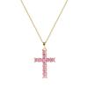 Street fashion trend cross pendant, personalized punk creativity, versatile avant-garde necklace