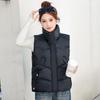 Cotton Vest Women's Year Korean Version Loose Autumn and Winter Vest New Versatile Vest Thickened Short Coat Down Cotton