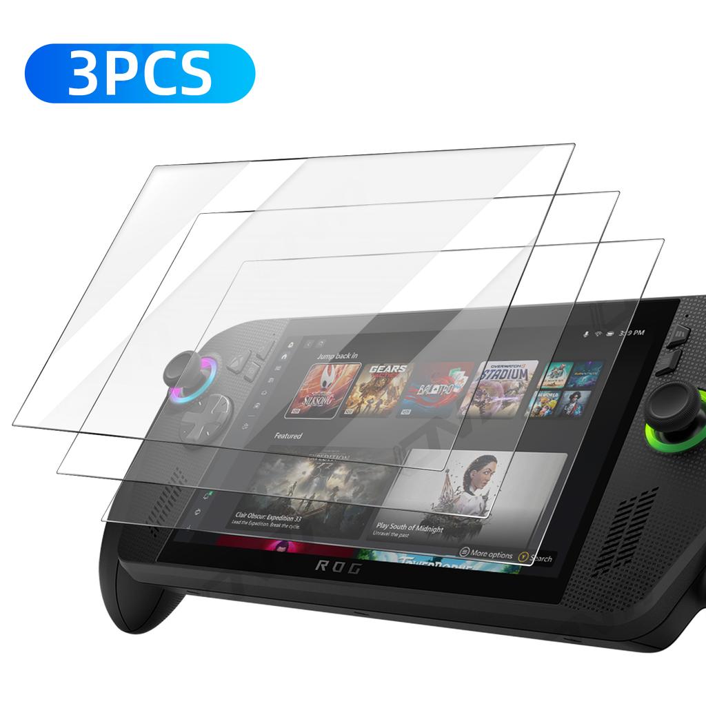 9H Tempered Glass for ROG Xbox Ally X Screen Protector, HD Clear Anti-scratch Protective Glass Film Accessories