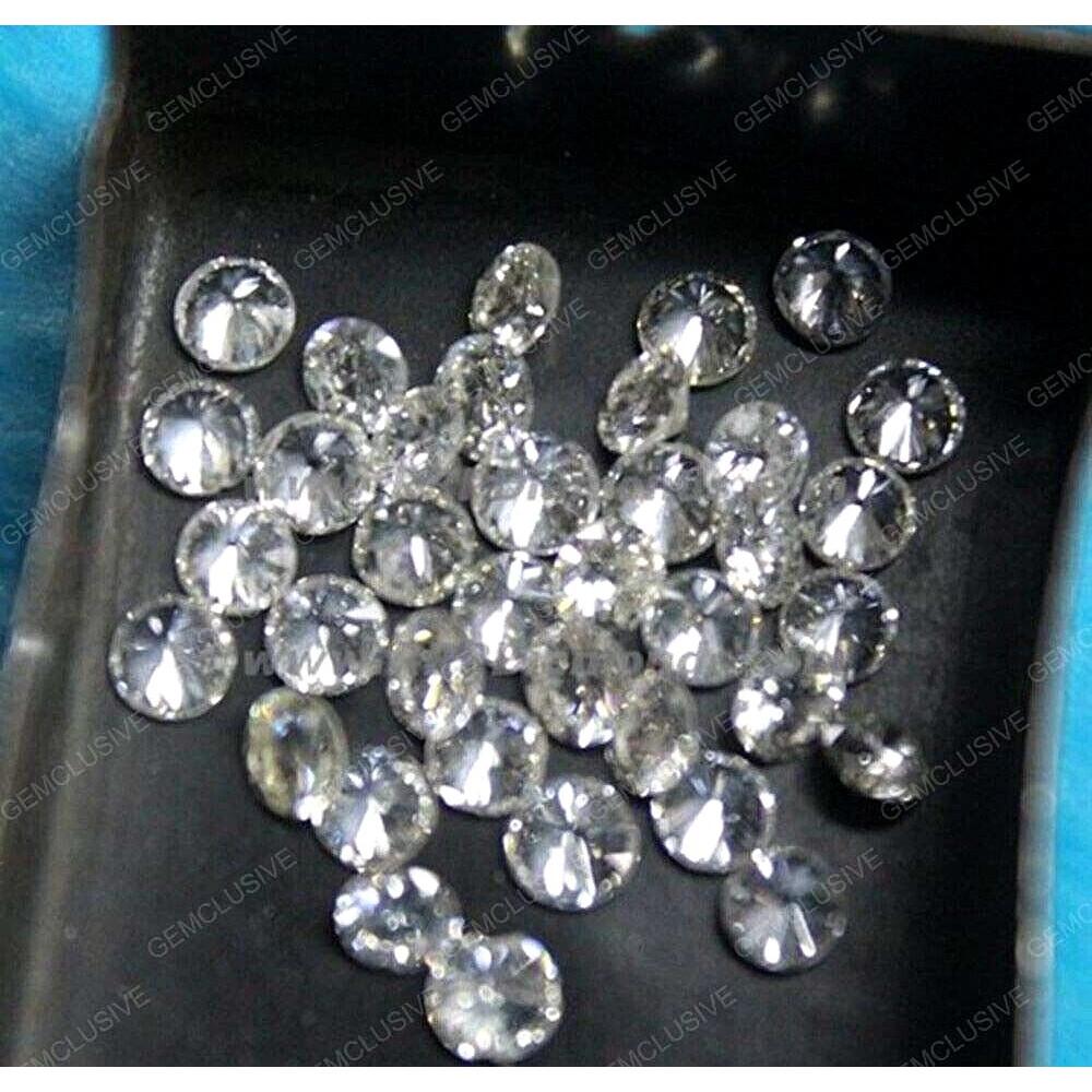 Loose Lab-Grown CVD Diamond LOT 4.50 MM D Color IF CLEARITY 3 PCS Certified