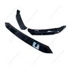 Glänzendes Schwarzes ABS Frontstoßstangenlippe Spoiler Splitter Klinge Diffusor für VW Arteon R-line 2021-2025 Facelift Bodykits Tuning