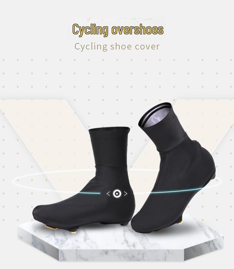 XINTOWN Solid Color Cycling Shoe Covers - Lightweight, Dustproof, Anti-Fouling Bicycle Gear