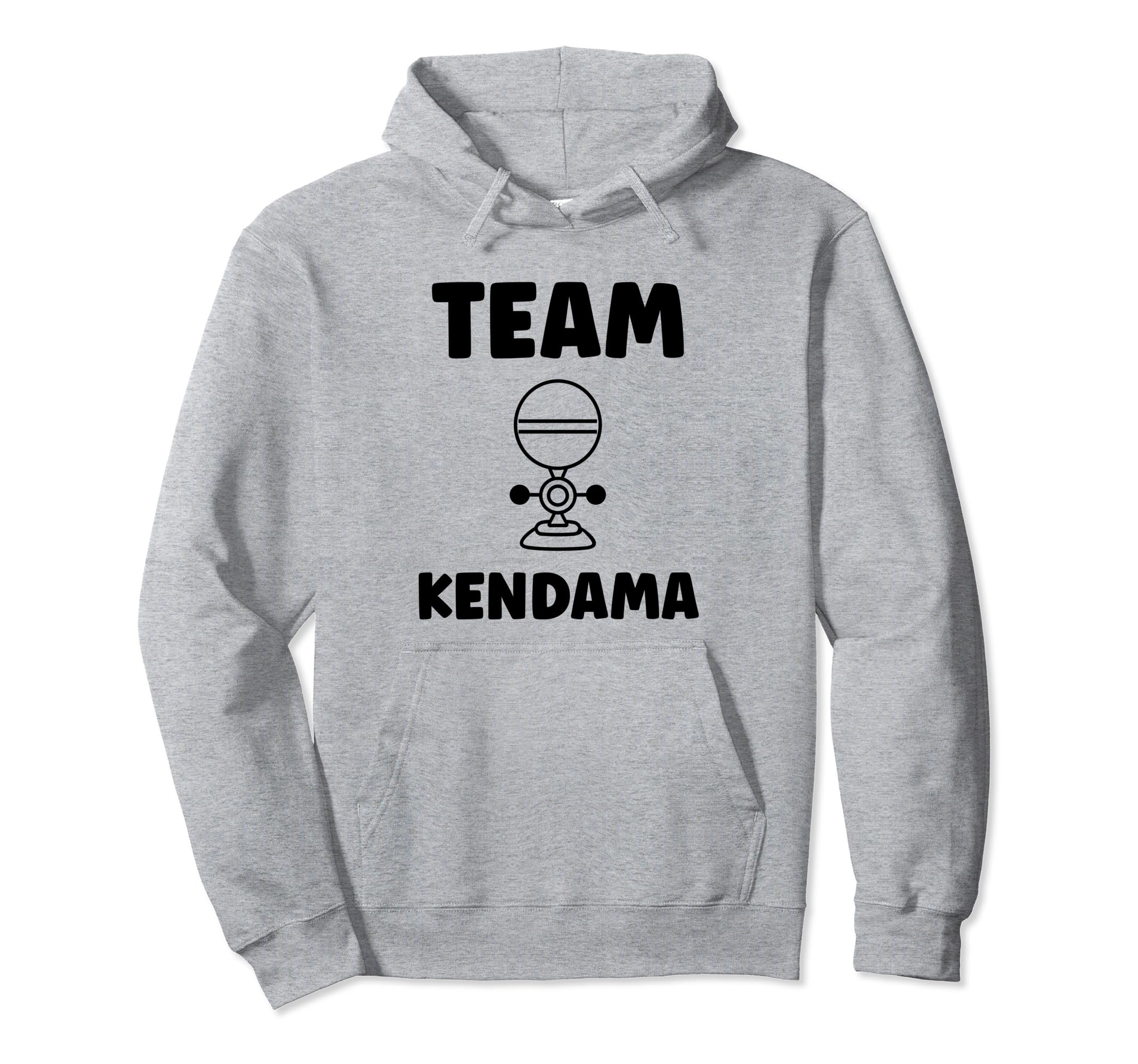 

Kendama Simple and Team Kendama Hoodie Toy, Humorous, серый