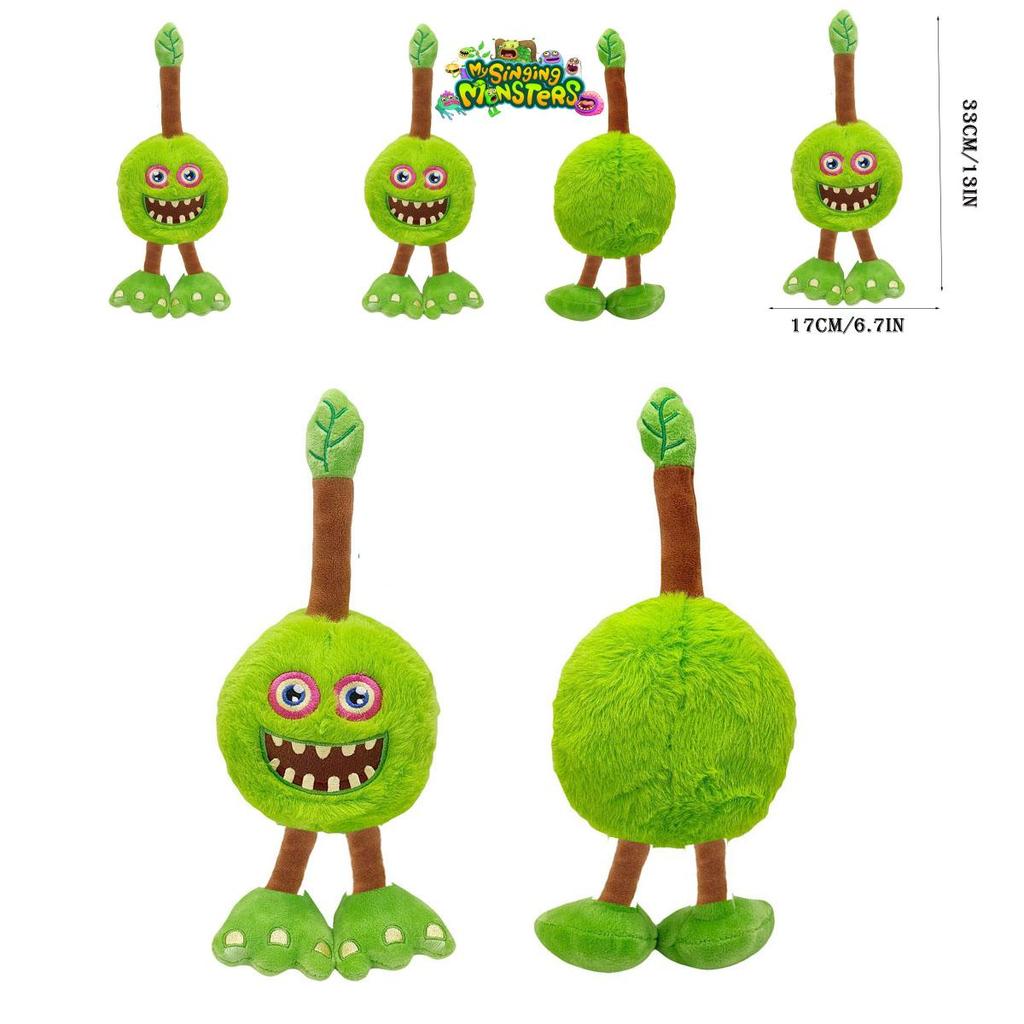 My Singing Monsters Plush Toy Stuffed Animal Dolls Xmas Birthday Gift Kids Baby