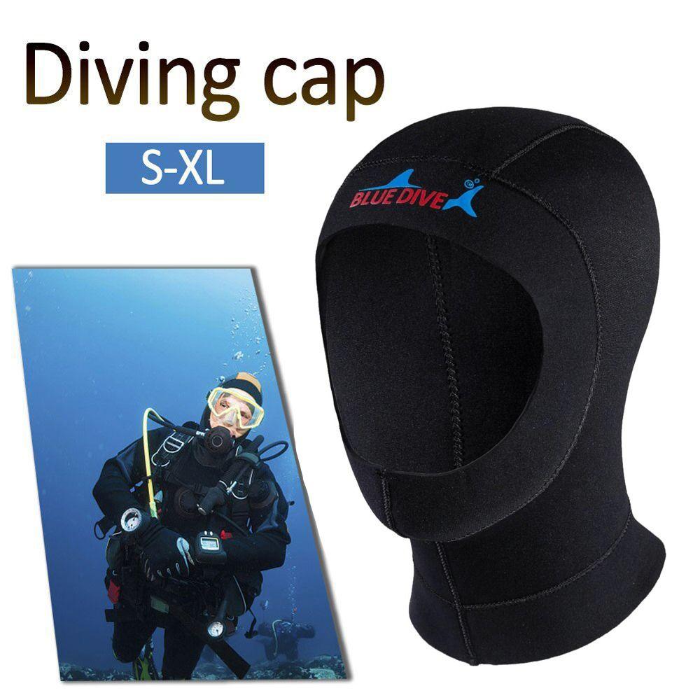 Thicken Design Diving Headsets Chloroprene Rubber Diving Swimming Hats  Spearfishing