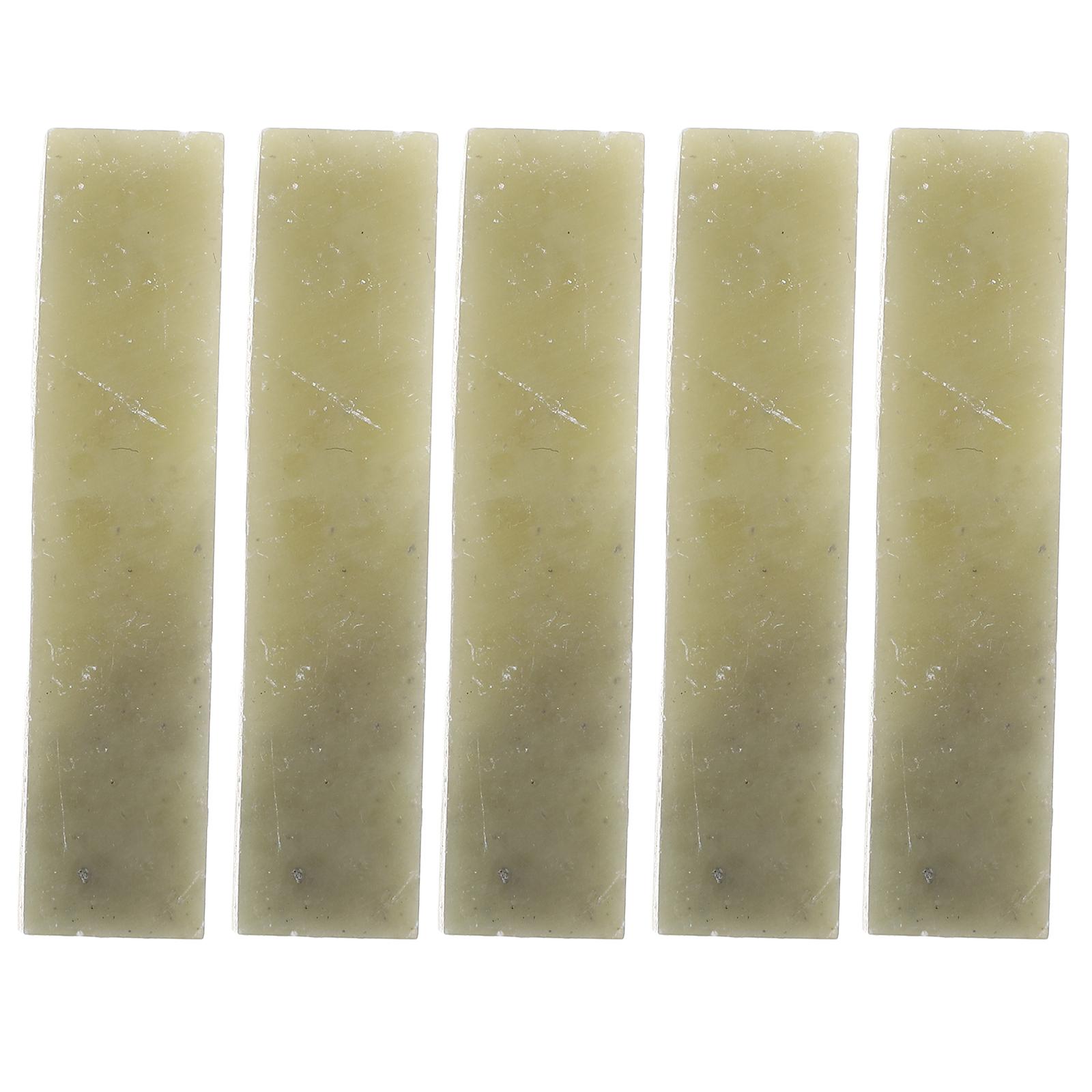 5 Pcs Seal Stone Chinese Sealing Name Stamp Painting and Blank Stones зелёный