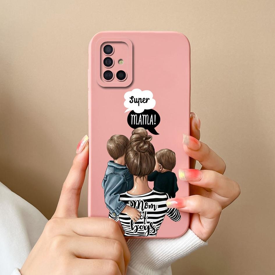 Phone Case For Samsung A51 A71 A 51 Cover Fashion Design Shockproof Matte Liquid Silicone Soft Bumper For Galaxy A 71 A31 Fundas