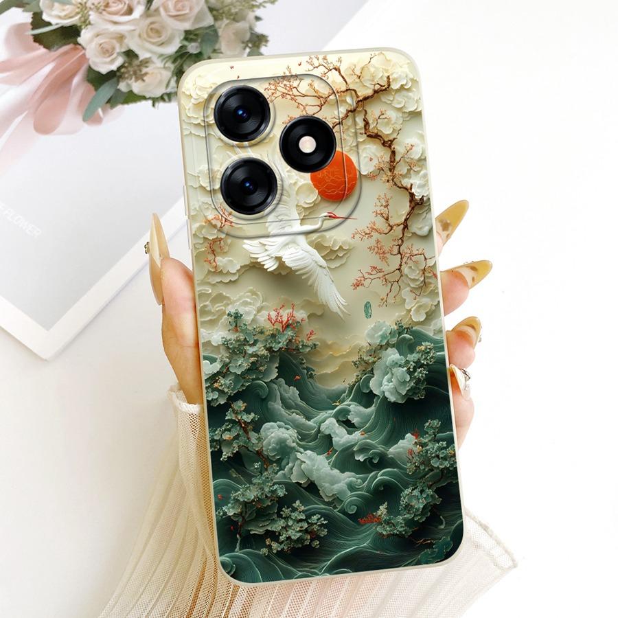 For Tecno Spark 10 Pro Case Cute Cat Cartoon Pattern Shockproof Soft Silicon Coque For Tecno Spark10 10C 10Pro Phone Cases Funda