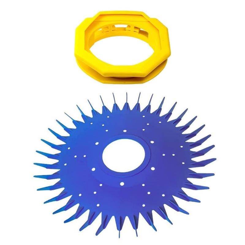 Pool Cleaner Finned Seal Disc Skirt Foot Pad W70327 W83275 W72880 Replacement for Zodiac G3 G4 Pool Cleaner Accessories