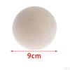 Round Orbs Wood Hardwood Painted Balls for Decorative Farmhouse Home Orbs/Balls/Sphere,DIY Handmade