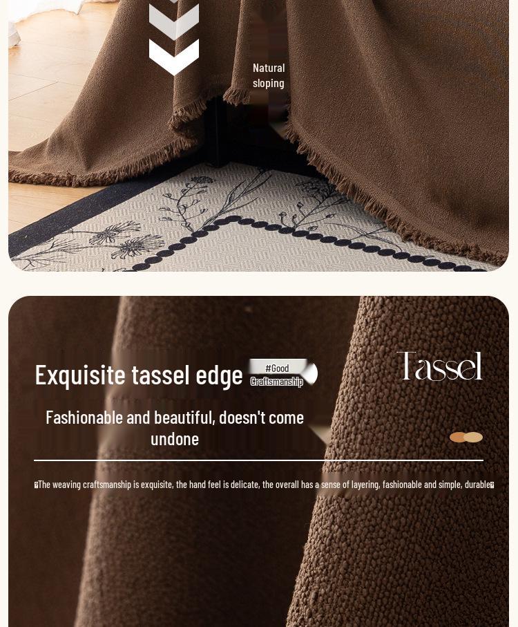Luxury Anti-Slip Nordic Sofa Cover - Four Seasons Cat Claw Resistant