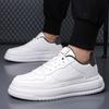 Sapatos Plus Size para Homem 38-45 Moda Outono Homem Cadarço Plataforma Sandálias de Cunha Confortáveis Antiderrapantes Tênis Casuais Esportivos Sapatos de Homem