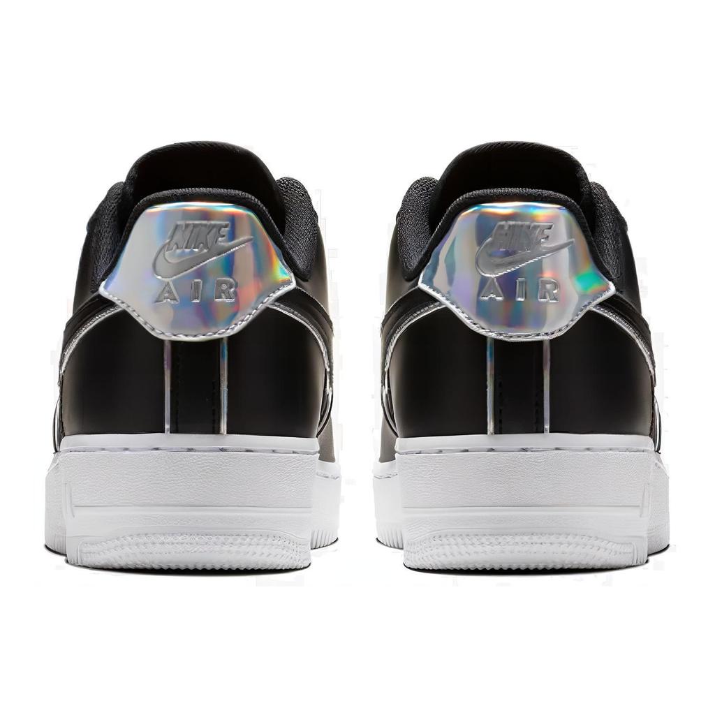 New Nike Air Force 1 Low Black Iridescent Outline AT6147-001