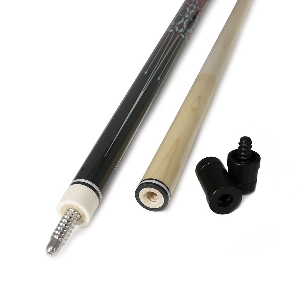 CUESOUL GALAXY Series 19oz Pool Cue Stick with 13mm Tip 58" (CSPC-GX-1)