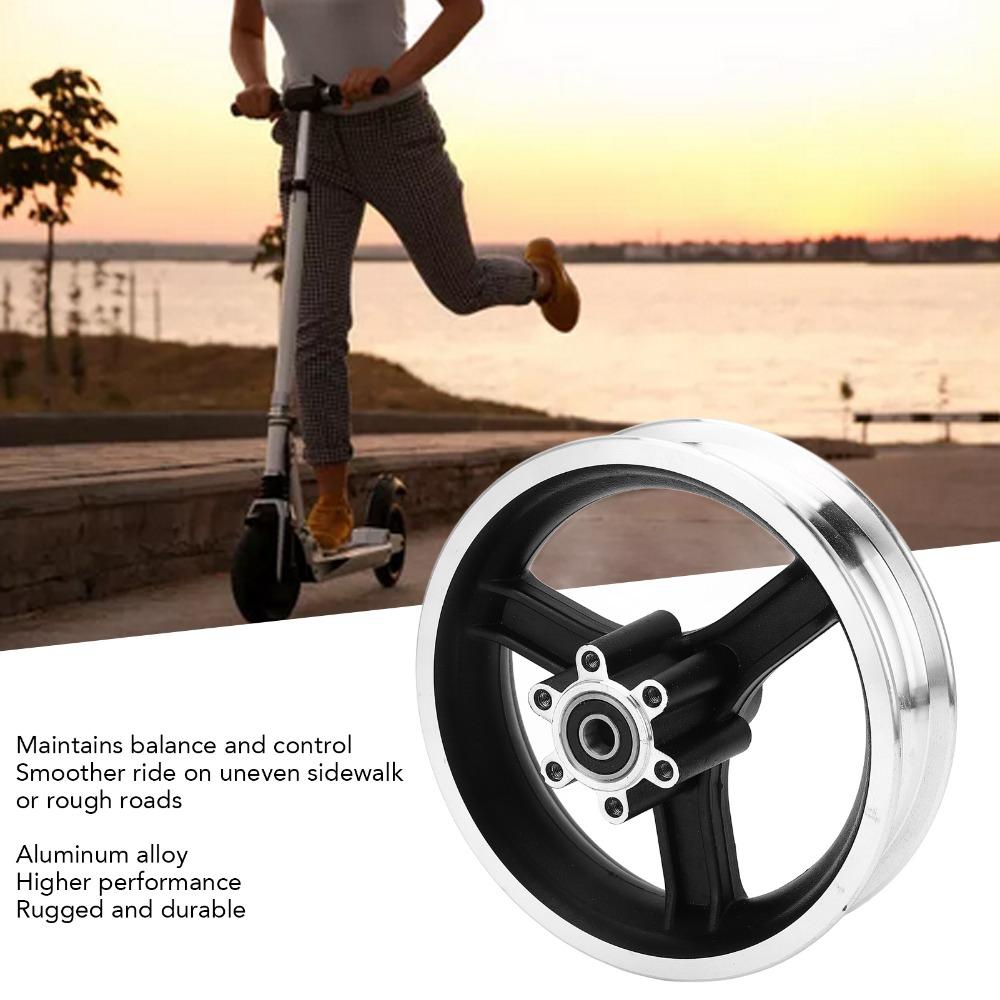 Aluminium Alloy Electric Scooter Front Wheel Hub Tubeless Wheel Hub Rim  Electric Scooter Repair