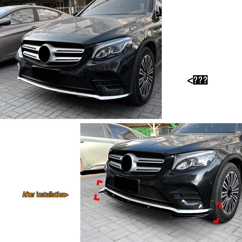 Mercedes-Benz GLC-Class X253/C253 (2016-2019) Pre-Facelift Sport Front Lip Shovel.