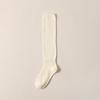 Lady Spring and Autumn Elderly Yuezi Loose Mouth Long Tube Pile Pile Cotton Socks
