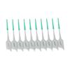 160Pcs Clean Between Teeth Silicone Interdental Brushes Orthodontics Braces Teeth Care Toothpicks Brushes with Thread Toothbrush