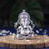 Ganesha Idol Vinayaka Statue Vinayagar Murti Pillayar Ganapati Murti Ganpati for Car Dashboard Home Office Decor