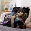 Horror Games R-Resident Evil Soft Flannel Blanket for Beds Bedroom Sofa Picnic,Throw Blanket for Cover Outdoor Leisure Nap Gift