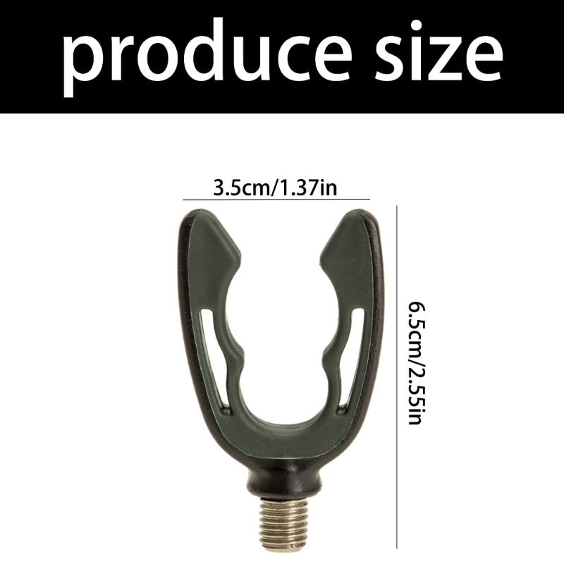 Fishing Rod Rest Head Nonslip Nylon Fishing Rod Stand With Silicone Gasket Fishing Rod Rest Head