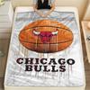 Chicago Bulls Print Flannel Blanket High Quality Warm Comfortable Cover for All Seasons Perfect for Gifts Home Decor