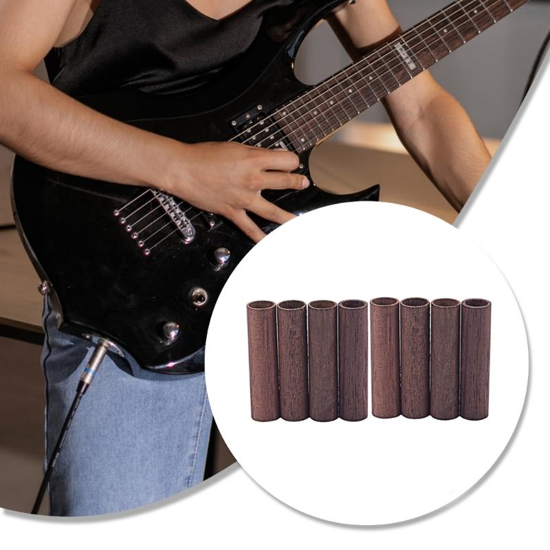 8 st Professionella Gitarrhalsskydd Ersättning Gitarrstångsrör Avtagbart Portabelt Palisanderrör Lätt att Använda