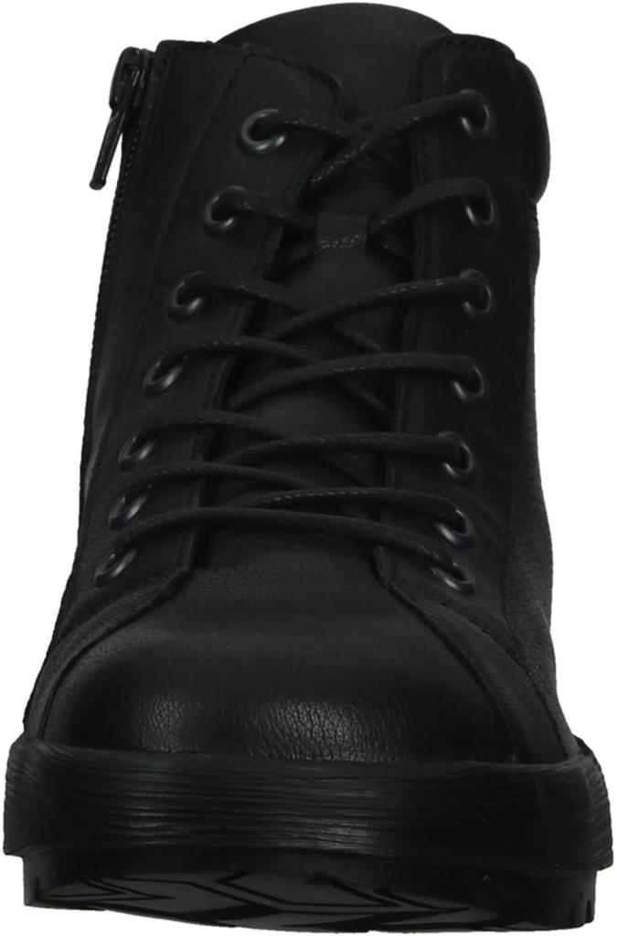 Think COMODA Stiefel mit Reißverschluss und Schnürsenkeln schwarz