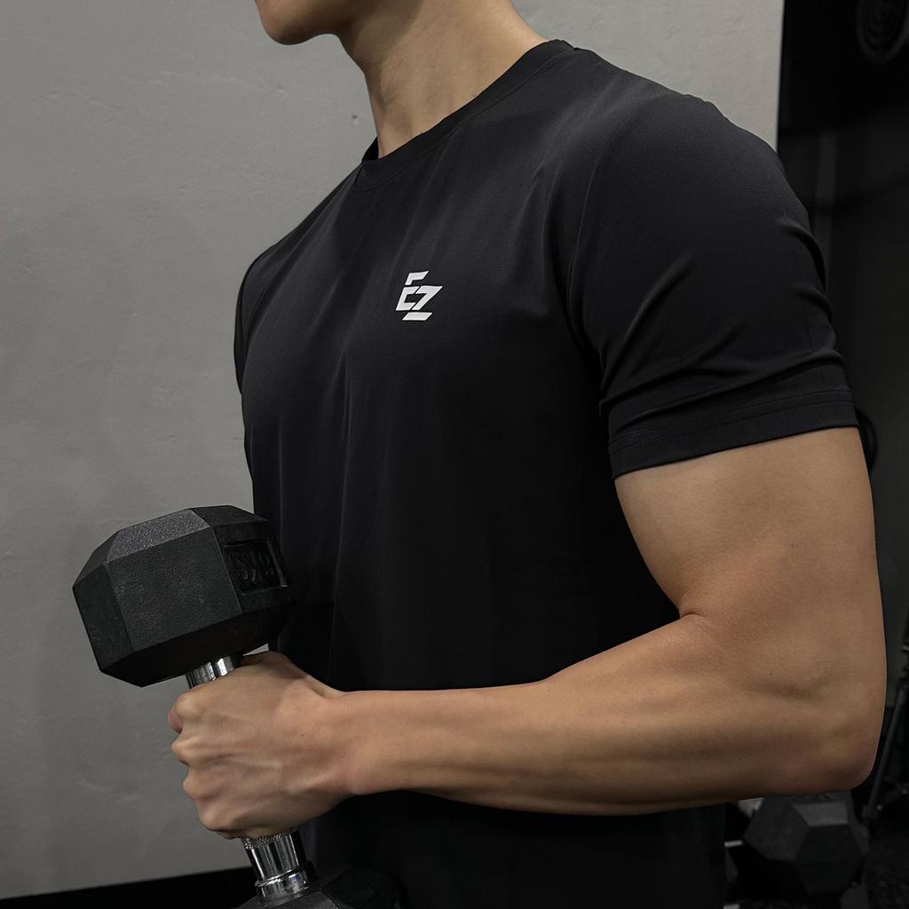 EZTOME Active Muscle Fit Short Sleeve T-Shirt