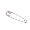 Stylish Large Silver Hair Brooch: Creative Metal Claw Clip for Thick Hair