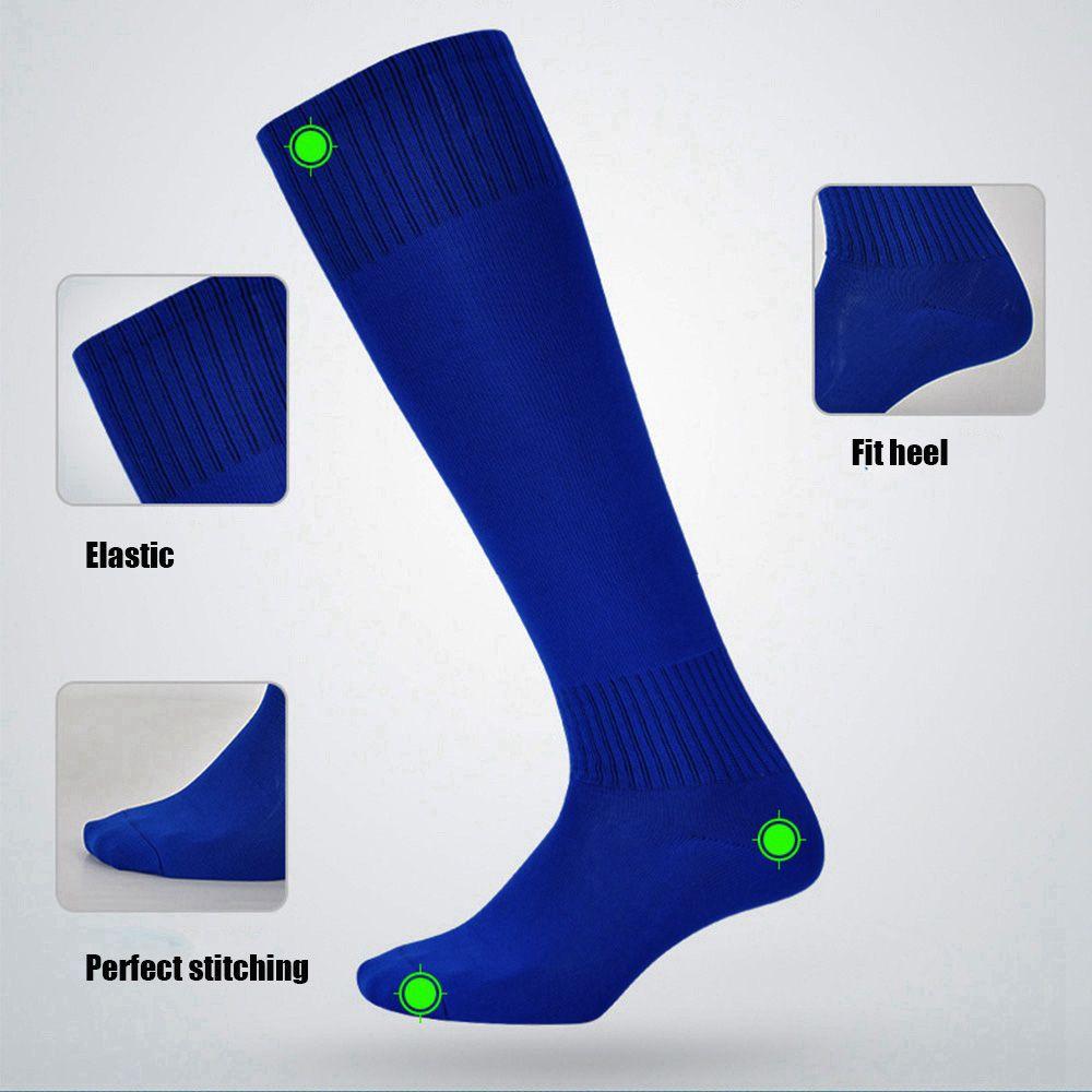 MTB Radfahren Baumwolle Polyester Ski Lange Socke Fußball Zubehör Sportsocken Laufstrumpf