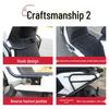 Ninebot Electric Scooter Crash Bars: Anti-fall Thickened Bumper, Backrest, Rear Luggage Rack Cover