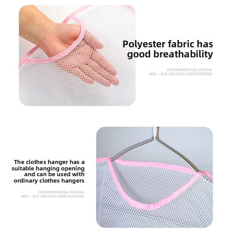 Foldable Drying Net for Pillows and Toys Single Layer Anti-Wind Storage Rack