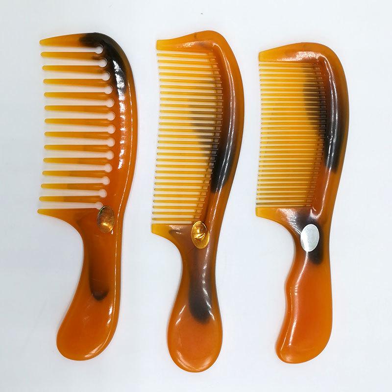 

Жіночий гребінець для довгого волосся - надзвичайно густі, широкі та середні зубці - великі пластикові, ніжні, не пошкоджують волосся Standard