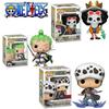 Funko Pop One Piece Luffy Brook Chopper Zoro Nami Law Actionfigur Spielzeug 9cm