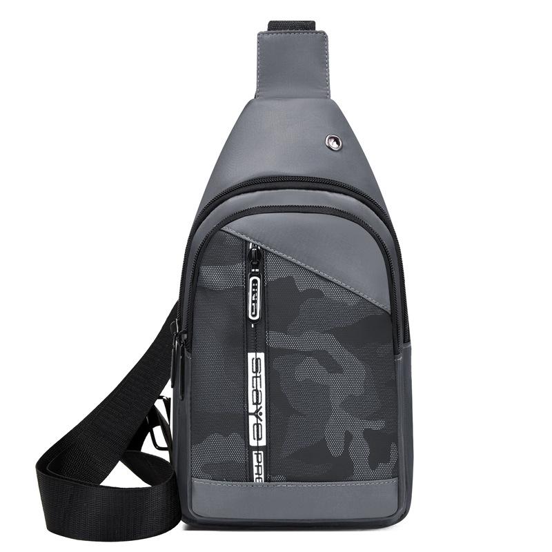 Outdoor Brusttasche Herren 2025 Sommer neue lässige Modetrend Umhängetasche beliebt große Kapazität