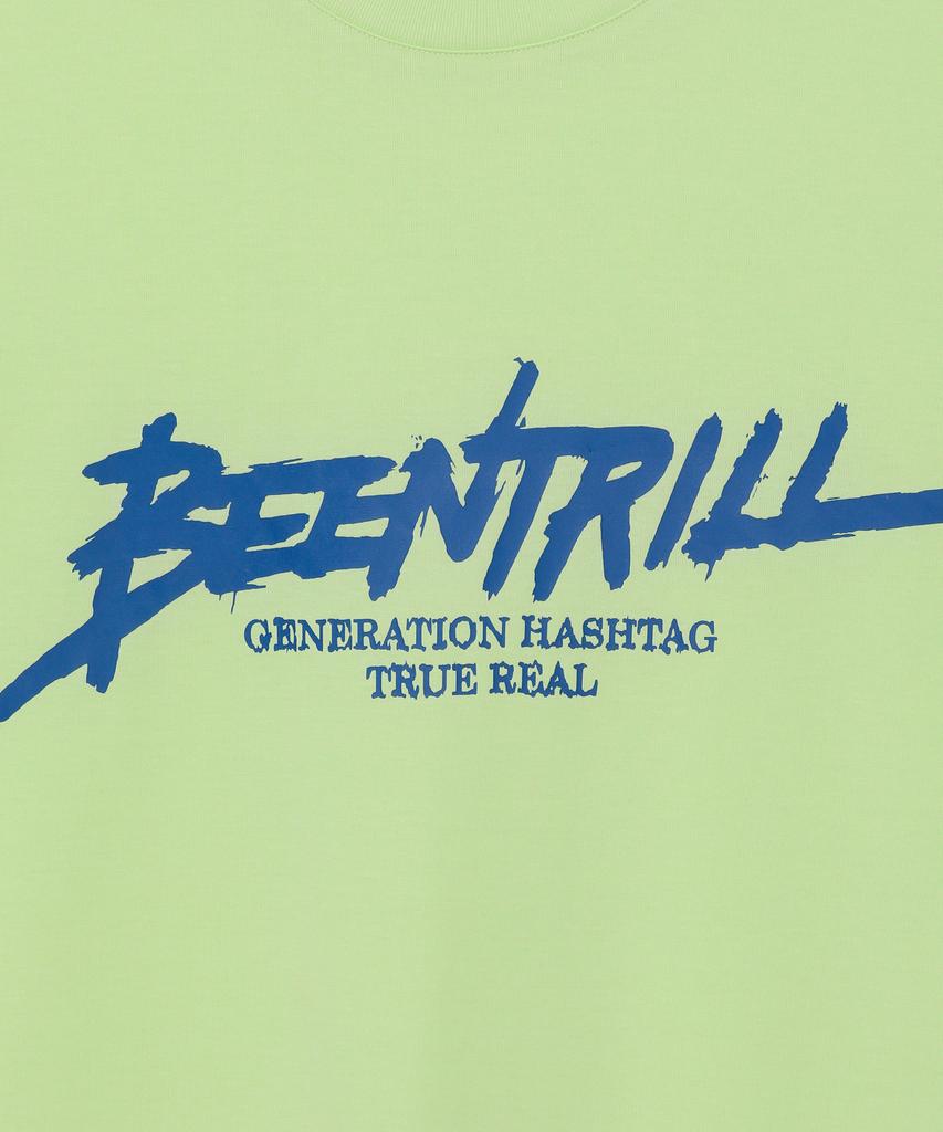 BEENTRILL True Real Script T-Shirt (Neon Yellow)