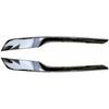 BMW 7 Series G70 Front Bumper Bright Strip (51135A01663, 51135A01664)