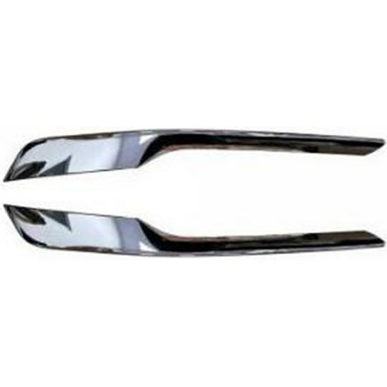 BMW 7 Series G70 Front Bumper Bright Strip (51135A01663, 51135A01664)